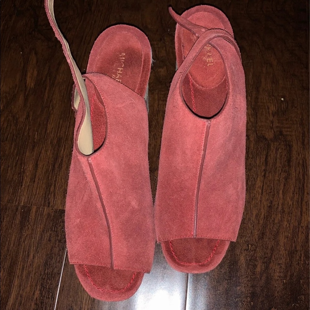 Wrap around Michael Kors heels